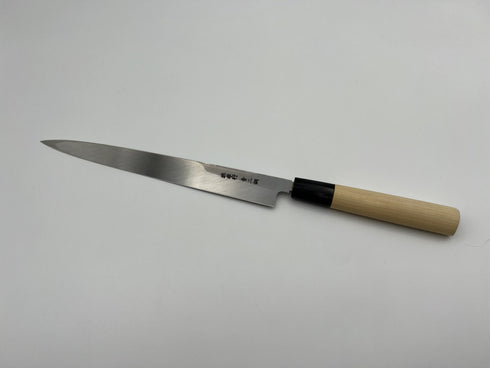 堺孝行 青二鋼 ふぐ引 和包丁 朴柄 5