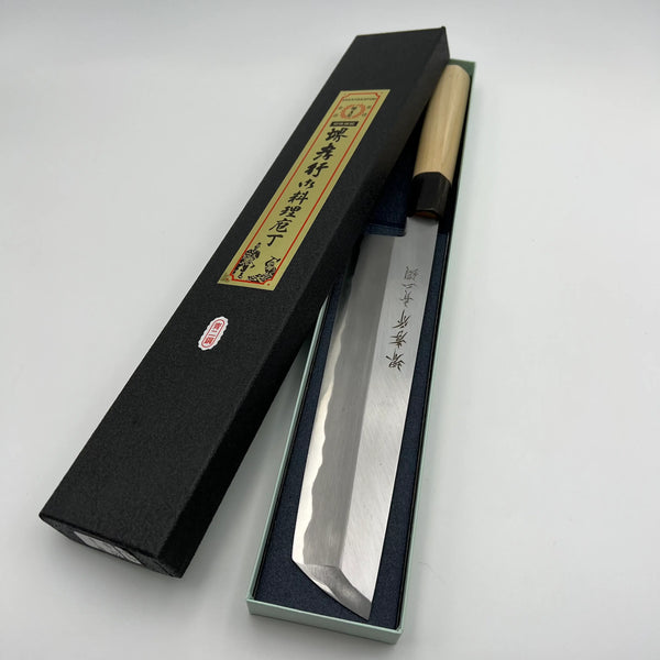 堺孝行 青二鋼 骨切 鱧切 和包丁 朴柄 1