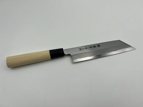 堺孝行 青二鋼 むき物包丁 和包丁 朴柄 2