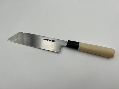 堺孝行 青二鋼 むき物包丁 和包丁 朴柄 5