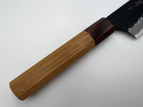 堺 孝行 青紙スーパー 剣型三徳 和包丁 ケヤキ柄 5