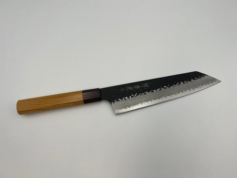 堺 孝行 青紙スーパー 剣型牛刀 和包丁 ケヤキ柄 2