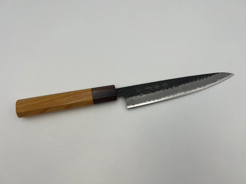 堺 孝行 青紙スーパー ペティーナイフ 和包丁 ケヤキ柄 2