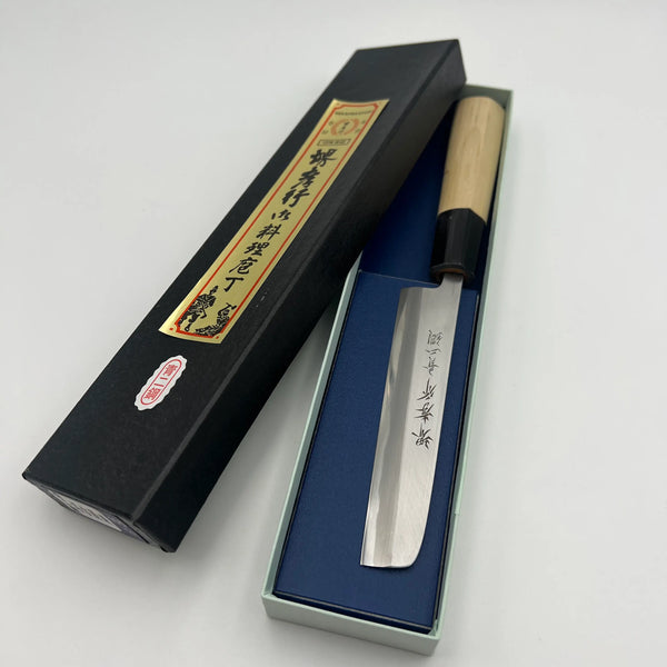 堺孝行 青二鋼 名古屋裂 鰻裂 和包丁 朴柄 1