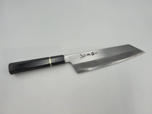 堺 孝行 焔SP 青ニ鋼 剣型牛刀 和包丁 黒檀柄 2