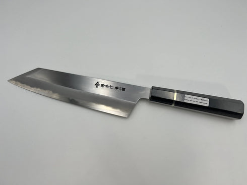 堺 孝行 焔SP 青ニ鋼 剣型牛刀 和包丁 黒檀柄 4