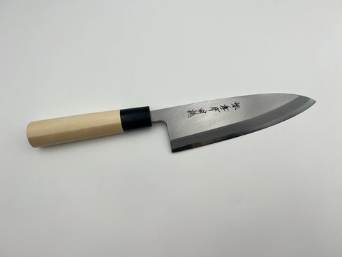 堺孝行 特上 白二鋼 出刃 和包丁 朴柄 2
