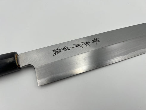 堺孝行 特上 白二鋼 薄刃 和包丁 朴柄 3