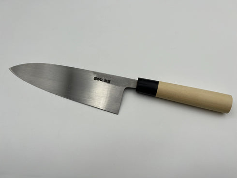 堺孝行 特上 白二鋼 鮭切 和包丁 朴柄 5