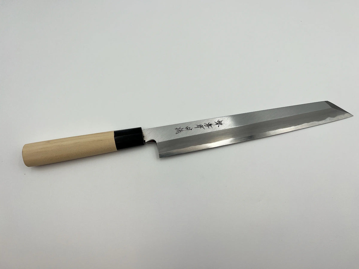 堺孝行 特上 白二鋼 切付包丁 和包丁 朴柄 – 堺孝行包丁専門店 光三郎