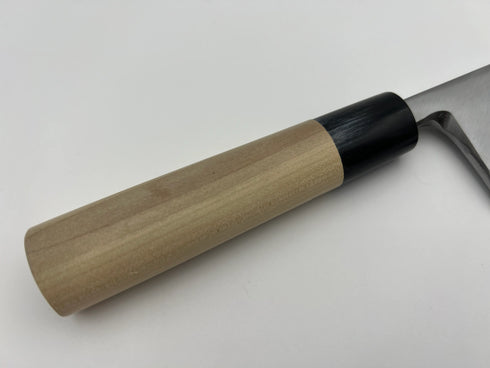 堺 孝行 本霞研 白三鋼 出刃 和包丁 朴柄 4