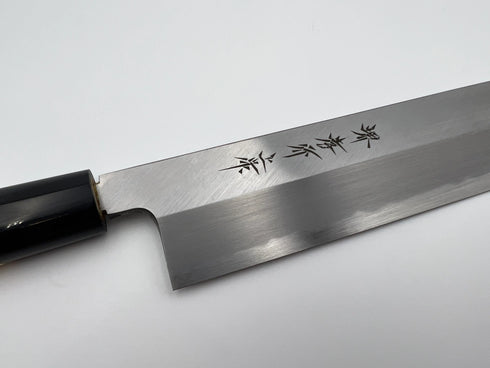 堺 孝行 本霞研 白三鋼 薄刃 和包丁 朴柄 3