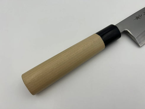 堺 孝行 本霞研 白三鋼 身卸出刃 和包丁 朴柄 4