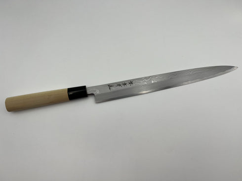 堺 孝行 うずしお 白二鋼 ダマスカス 正夫 和包丁 朴柄 2