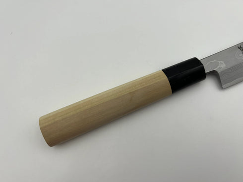 堺 孝行 うずしお 白二鋼 ダマスカス 正夫 和包丁 朴柄 4