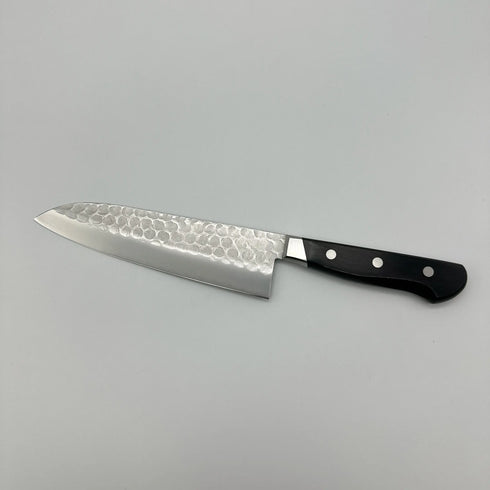 堺孝行 青紙ステンレス割り込み槌目 三徳