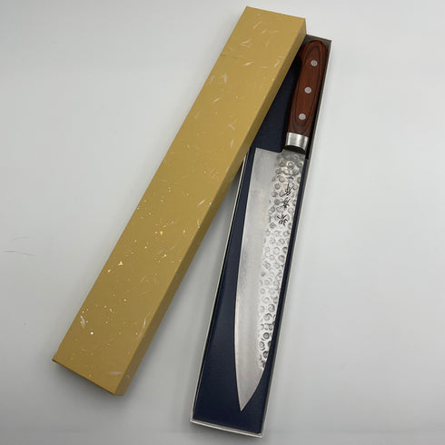 堺孝行 17層ダマスカス 牛刀 240mm 箱入り