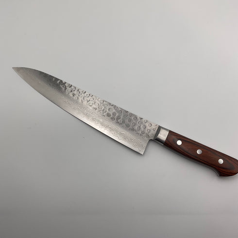 堺孝行 17層ダマスカス 牛刀 裏