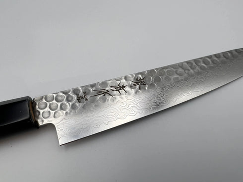 堺孝行 45層 ダマスカス 和式 10A ペティーナイフ 洋包丁 朴柄 3