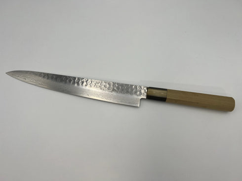 堺孝行 45層 ダマスカス 和式 10A 筋引 洋包丁 朴柄 4