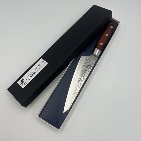 堺 孝行 VG10 33層 ダマスカス サバキ東型 洋包丁 マホガニー柄 1
