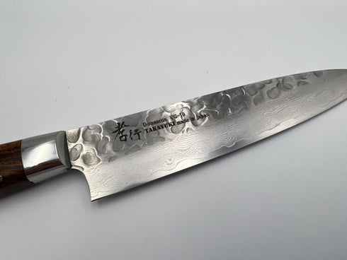堺 孝行 VG10 33層 ダマスカス ペティーナイフ 洋包丁 デザートアイアンウッド(杉原モデル)柄 3