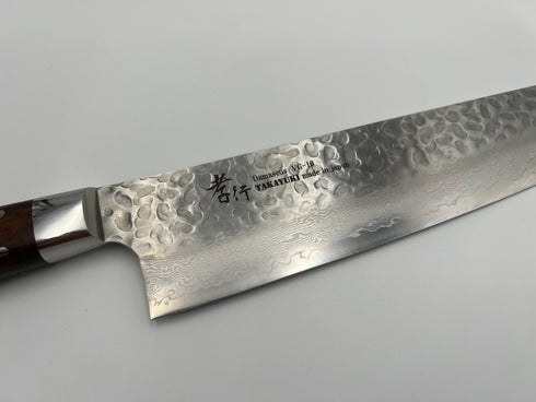 堺 孝行 VG10 33層 ダマスカス 菜切 洋包丁 デザートアイアンウッド(杉原モデル)柄 3