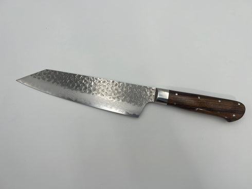 堺 孝行 VG10 33層 ダマスカス 剣型牛刀 洋包丁 デザートアイアンウッド(杉原モデル)柄 4