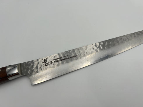 堺 孝行 VG10 33層 ダマスカス 筋引 洋包丁 デザートアイアンウッド(杉原モデル)柄 3