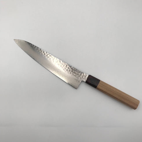 堺孝行 33層 ダマスカス VG10 牛刀 和包丁 ケヤキ柄