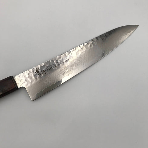 堺孝行 33層 ダマスカス VG10 牛刀 和包丁 ケヤキ柄