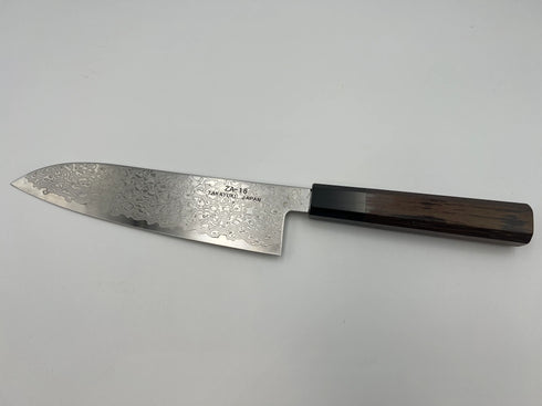 堺孝行 銀河 ZA-18 三徳 和包丁 ウエンジ柄 4