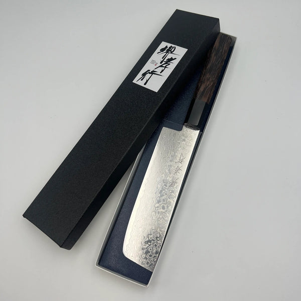 堺孝行 銀河 ZA-18 菜切 和包丁 ウエンジ柄 1