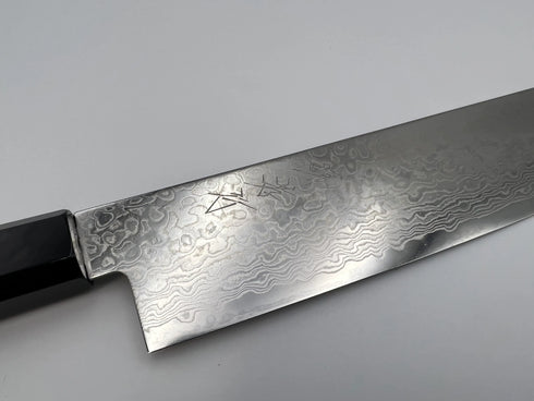 堺孝行 銀河 ZA-18 菜切 和包丁 ウエンジ柄 3