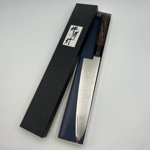 堺孝行 銀河 ZA-18 牛刀 和包丁 ウエンジ柄 1