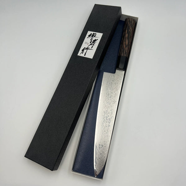 堺孝行 銀河 ZA-18 牛刀 和包丁 ウエンジ柄 1