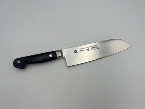 堺孝行 グランドシェフ マイカルタ柄 ブラック 三徳 2