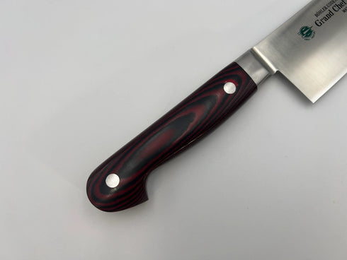 堺孝行 グランドシェフ マイカルタ柄 ワインレッド 三徳 6