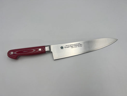 堺孝行 グランドシェフ マイカルタ柄 レッド 牛刀 2
