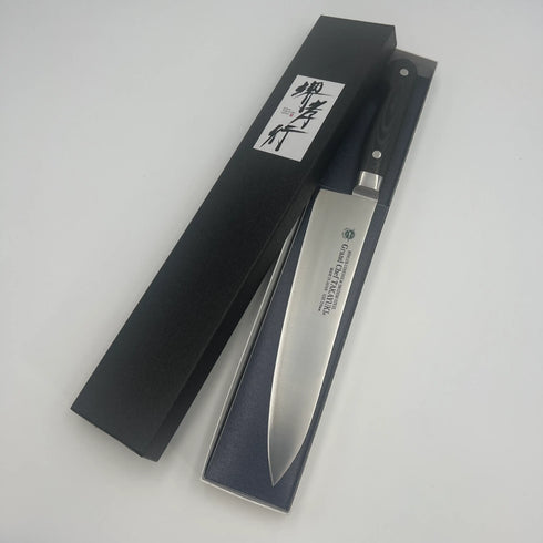 堺孝行 グランドシェフ マイカルタ柄 ブラック 牛刀 1