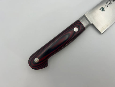 堺孝行 グランドシェフ マイカルタ柄 ワインレッド 牛刀 6