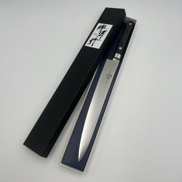 堺孝行 グランドシェフ マイカルタ柄 ブラック 筋引 7