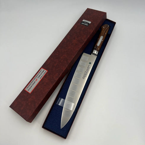 堺 孝行 グランドシェフSP TypeⅠ SW鋼 牛刀 洋包丁 デザートアイアンウッド(杉原モデル)柄 1