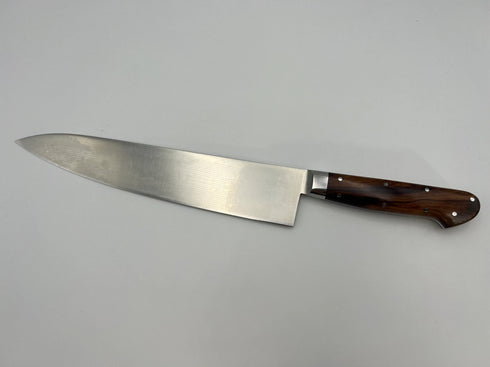 堺 孝行 グランドシェフSP TypeⅠ SW鋼 牛刀 洋包丁 デザートアイアンウッド(杉原モデル)柄 4