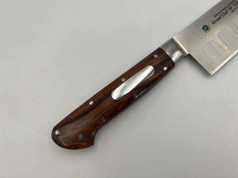 堺 孝行 グランドシェフSP TypeⅠ SW鋼 牛刀 洋包丁 デザートアイアンウッド(杉原モデル)柄 5