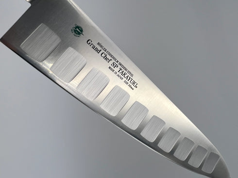 堺 孝行 グランドシェフSP TypeⅠ SW鋼 牛刀 洋包丁 デザートアイアンウッド(杉原モデル)柄 7