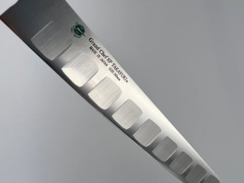 堺 孝行 グランドシェフSP TypeⅠ SW鋼 筋引 洋包丁 デザートアイアンウッド(杉原モデル)柄 7