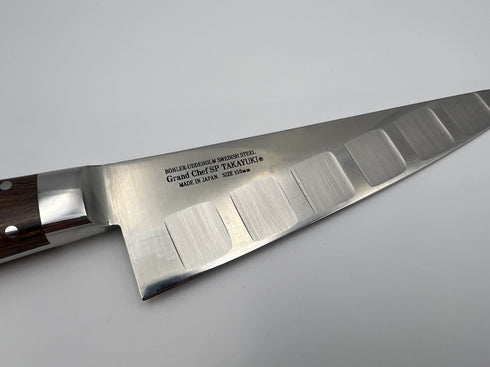 堺 孝行 グランドシェフSP TypeⅠ SW鋼 サバキ東型 洋包丁 デザートアイアンウッド(杉原モデル)柄 6