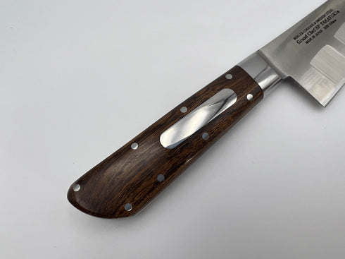堺 孝行 グランドシェフSP TypeⅠ SW鋼 サバキ東型 洋包丁 デザートアイアンウッド(杉原モデル)柄 3