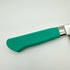 堺孝行 イノックス抗菌カラー 8A鋼 巾広菜切 POM樹脂 抗菌ハンドル(グリーン)4